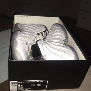 Nike Little posite one (GS) white/black